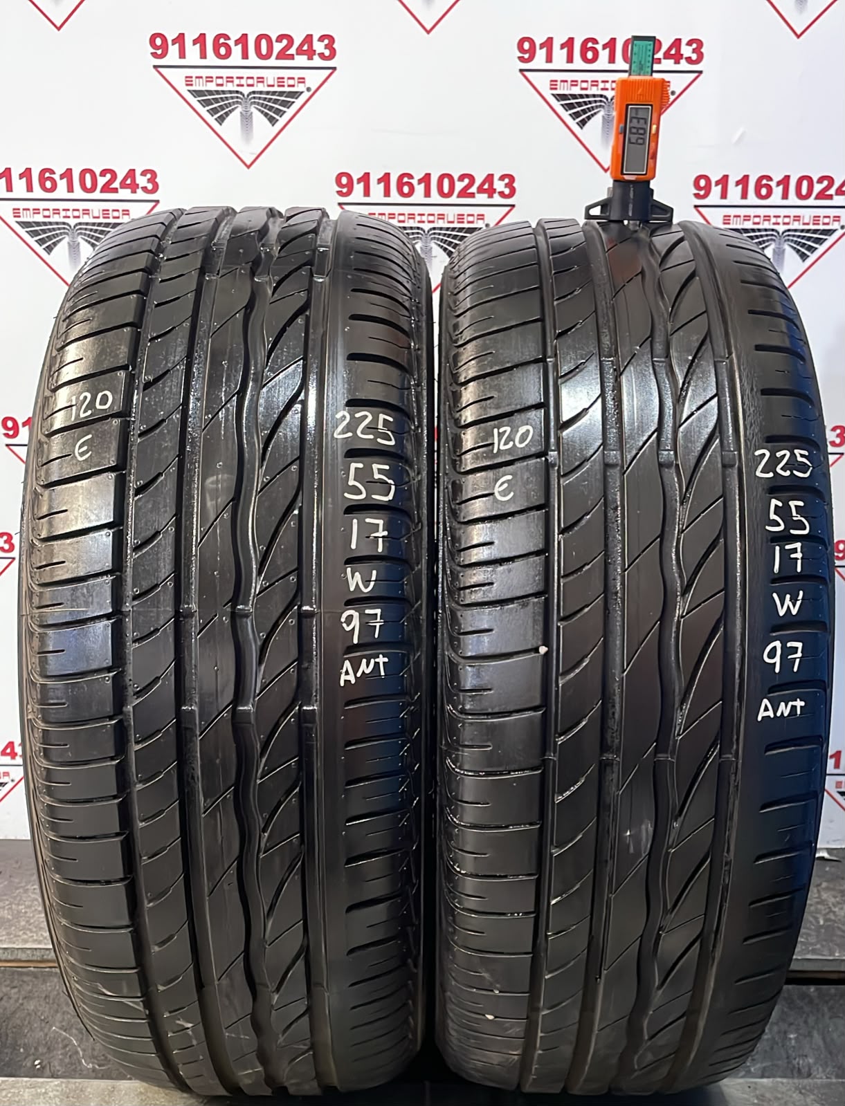 BRIDGESTONE POTENZA USADO  225/55 R17 97 W